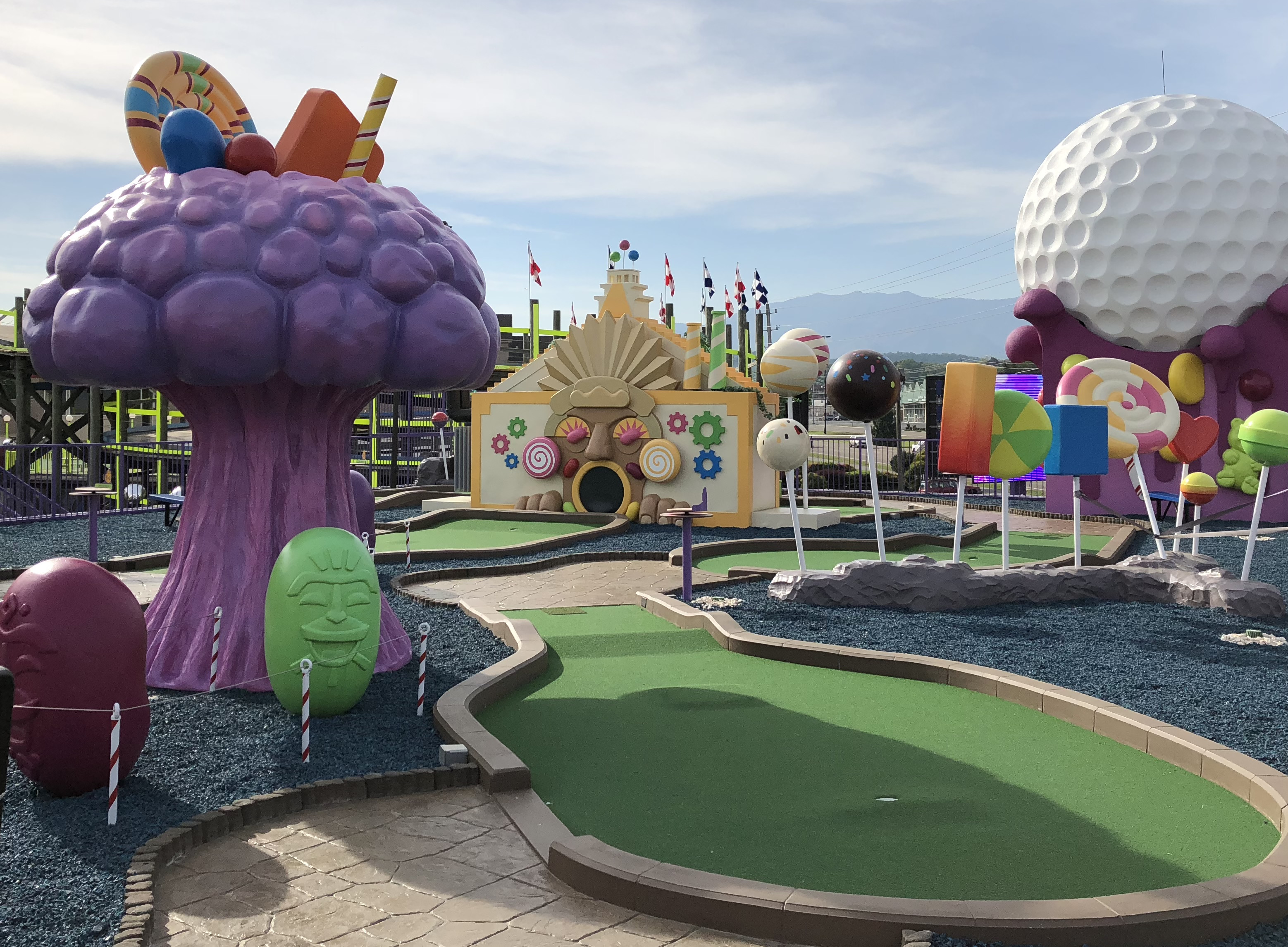 mini golf course crave