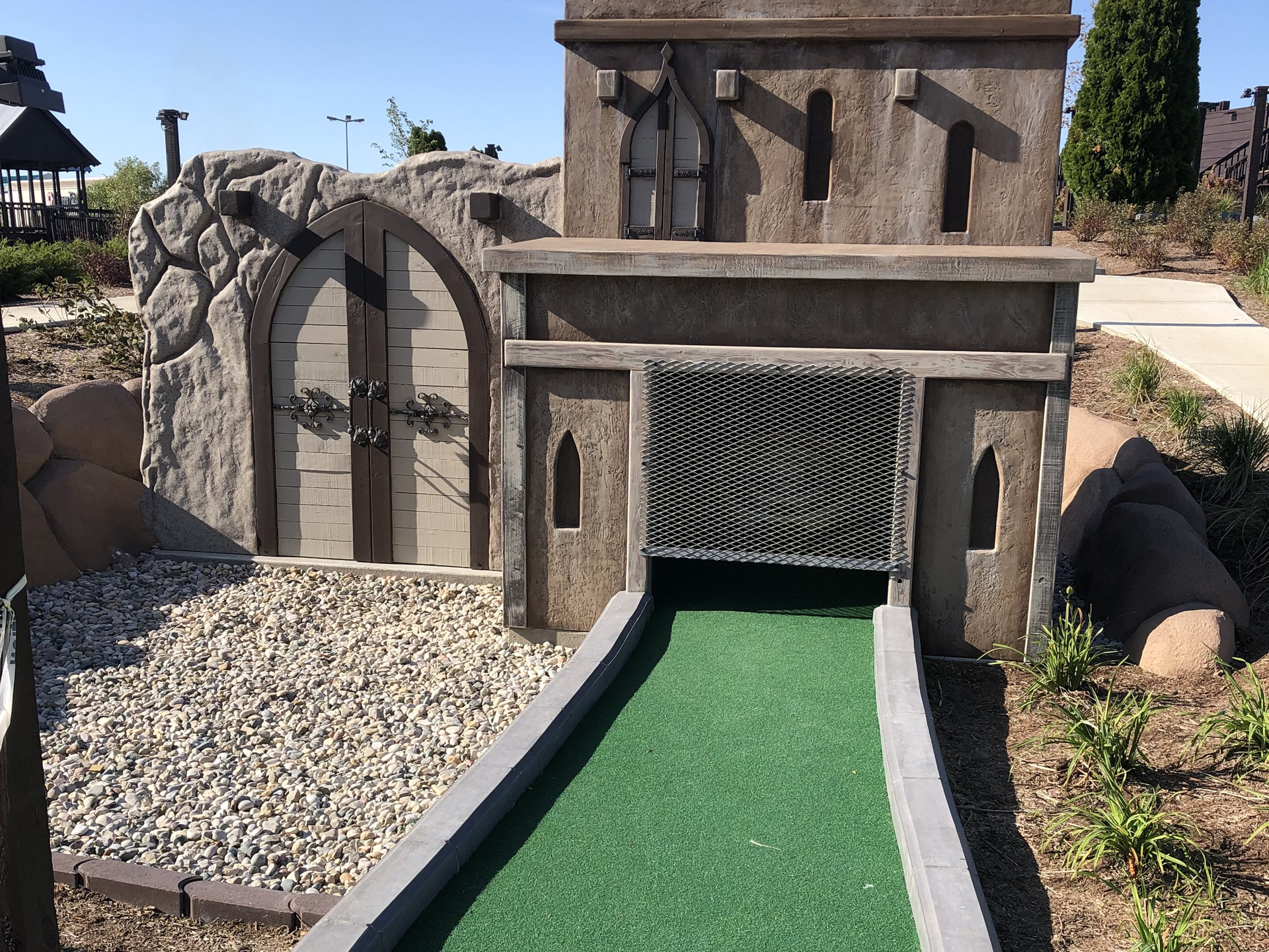 Mini Golf Course Rehab Wahooz Castle Golf Renovate