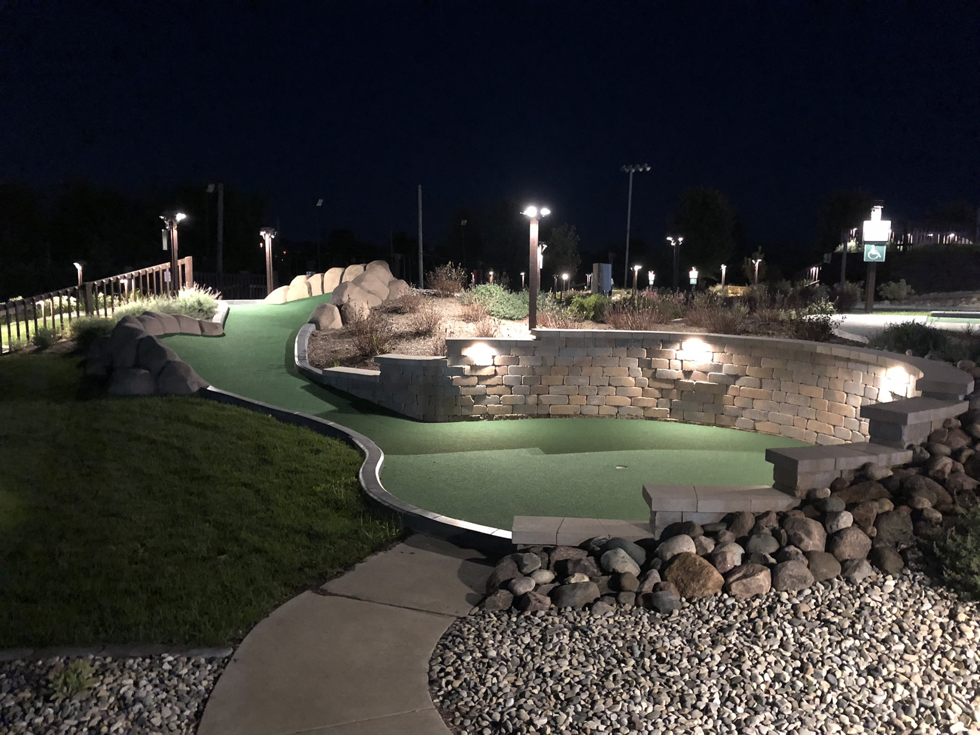 Mini Golf Course Rehab Wahooz Castle Golf Renovate