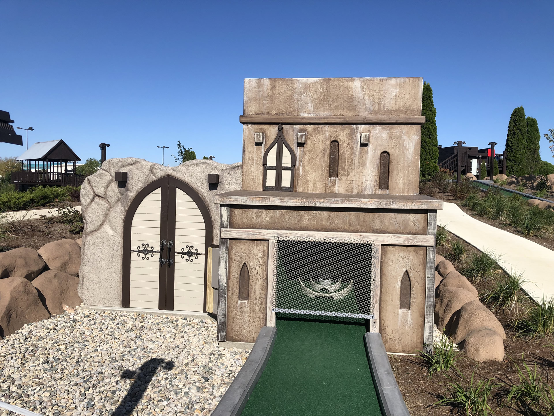 Mini Golf Course Rehab Wahooz Castle Golf Renovate