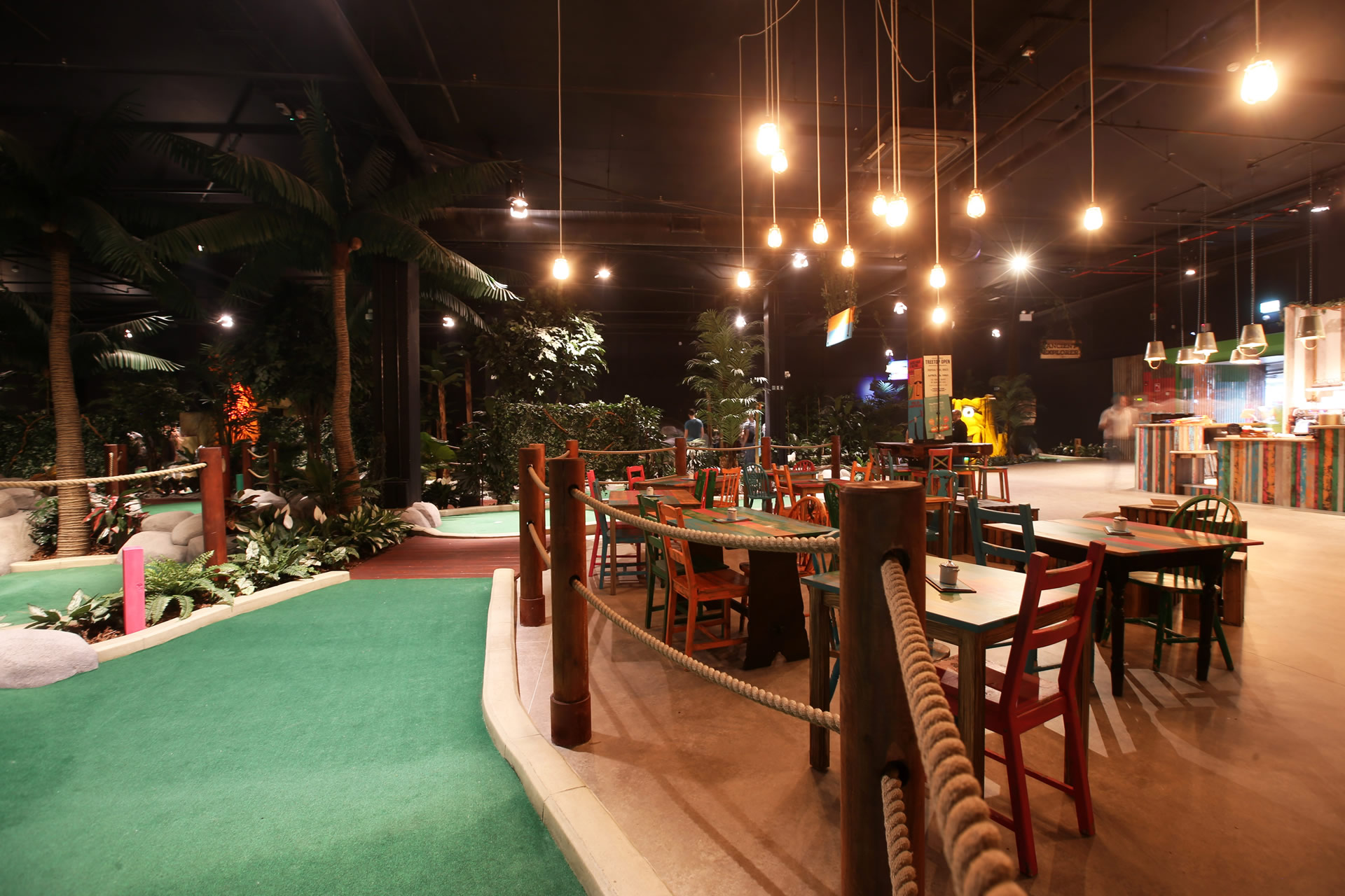 Rainforest Adventure Golf Cardiff Treetop