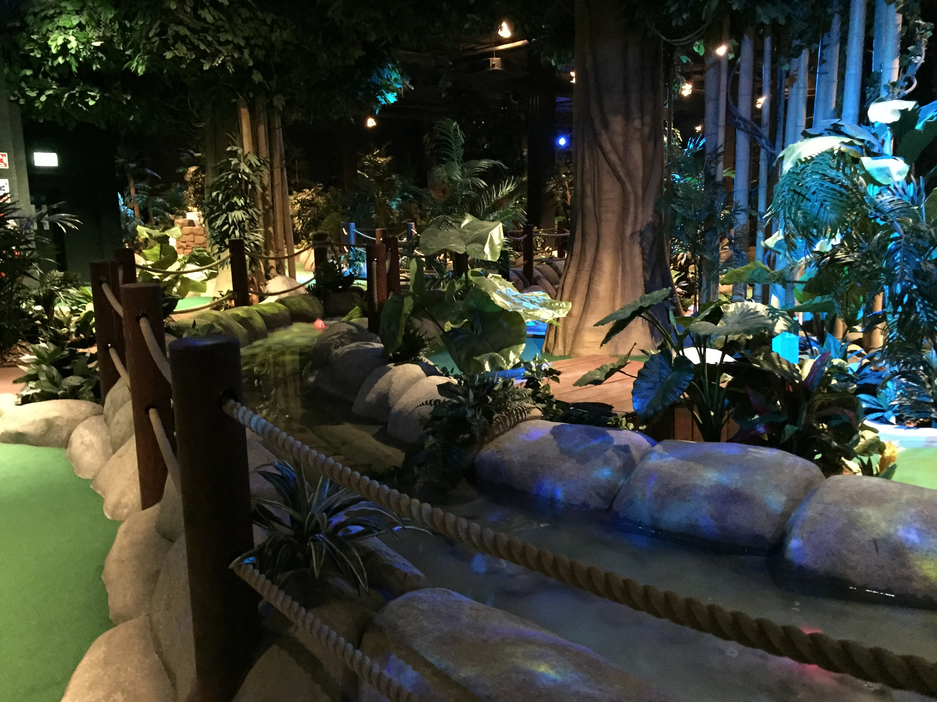 Rainforest Adventure Golf Cardiff Treetop