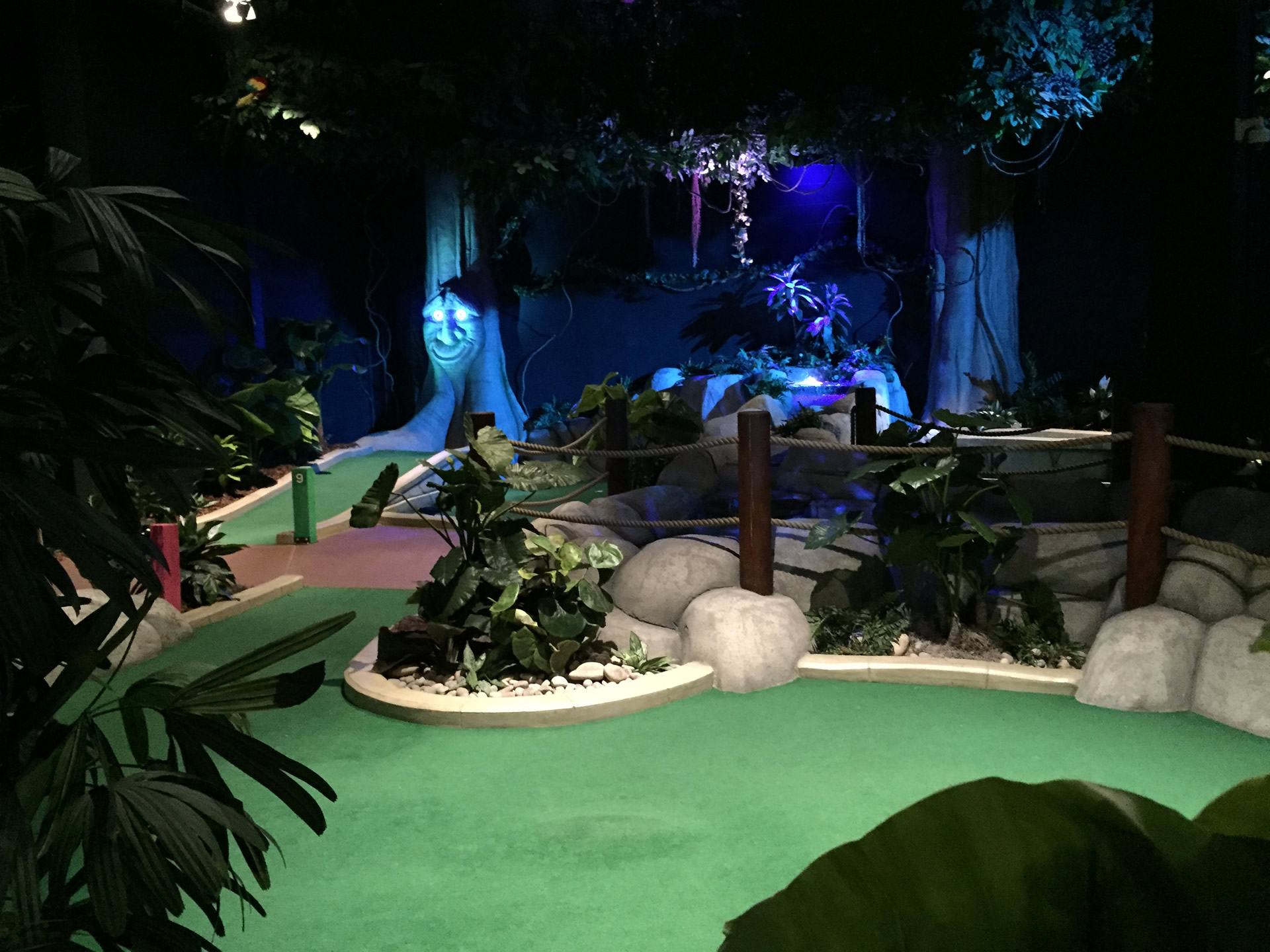 Rainforest Adventure Golf Cardiff Treetop