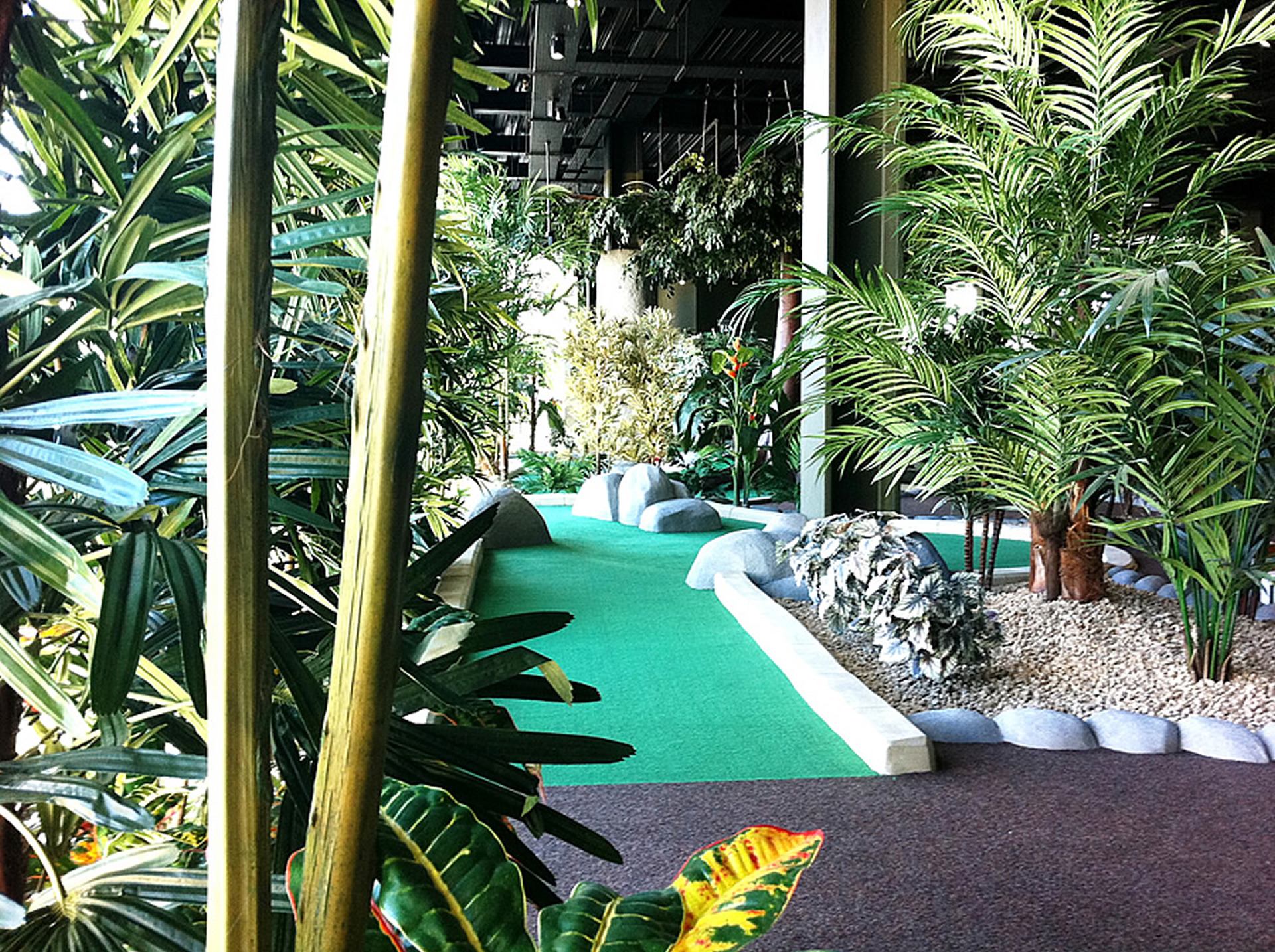 Rainforest Adventure Golf Dundrum Dublin Ireland Castle Golf