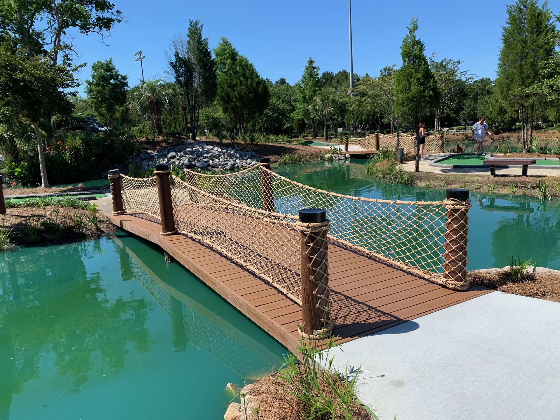 Frankies Fun Park Mini Golf Charleston, South Carolina Castle