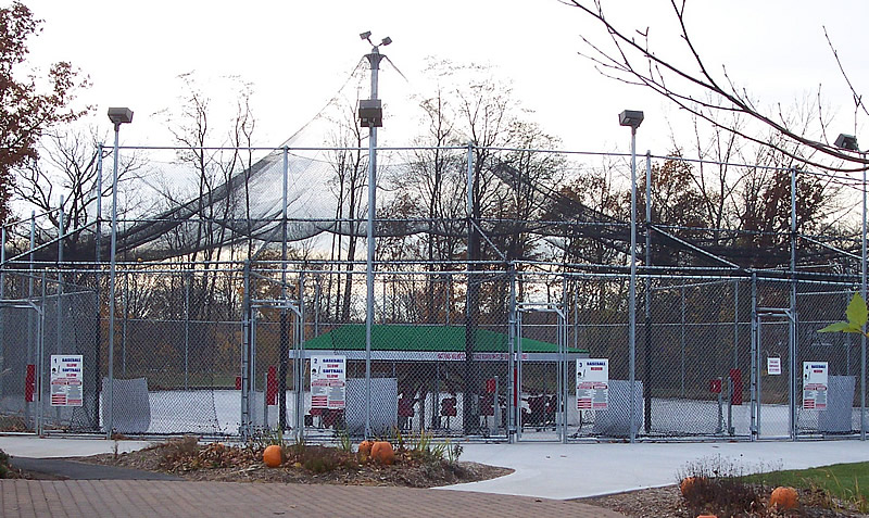 layout design for batting cages