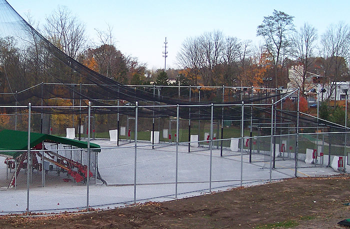batting cage layout for fun park