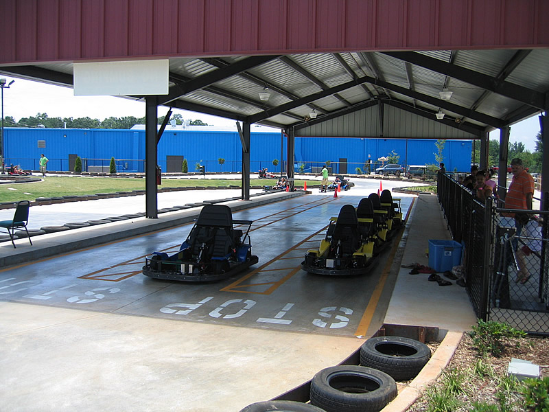 Go-kart at family fun park