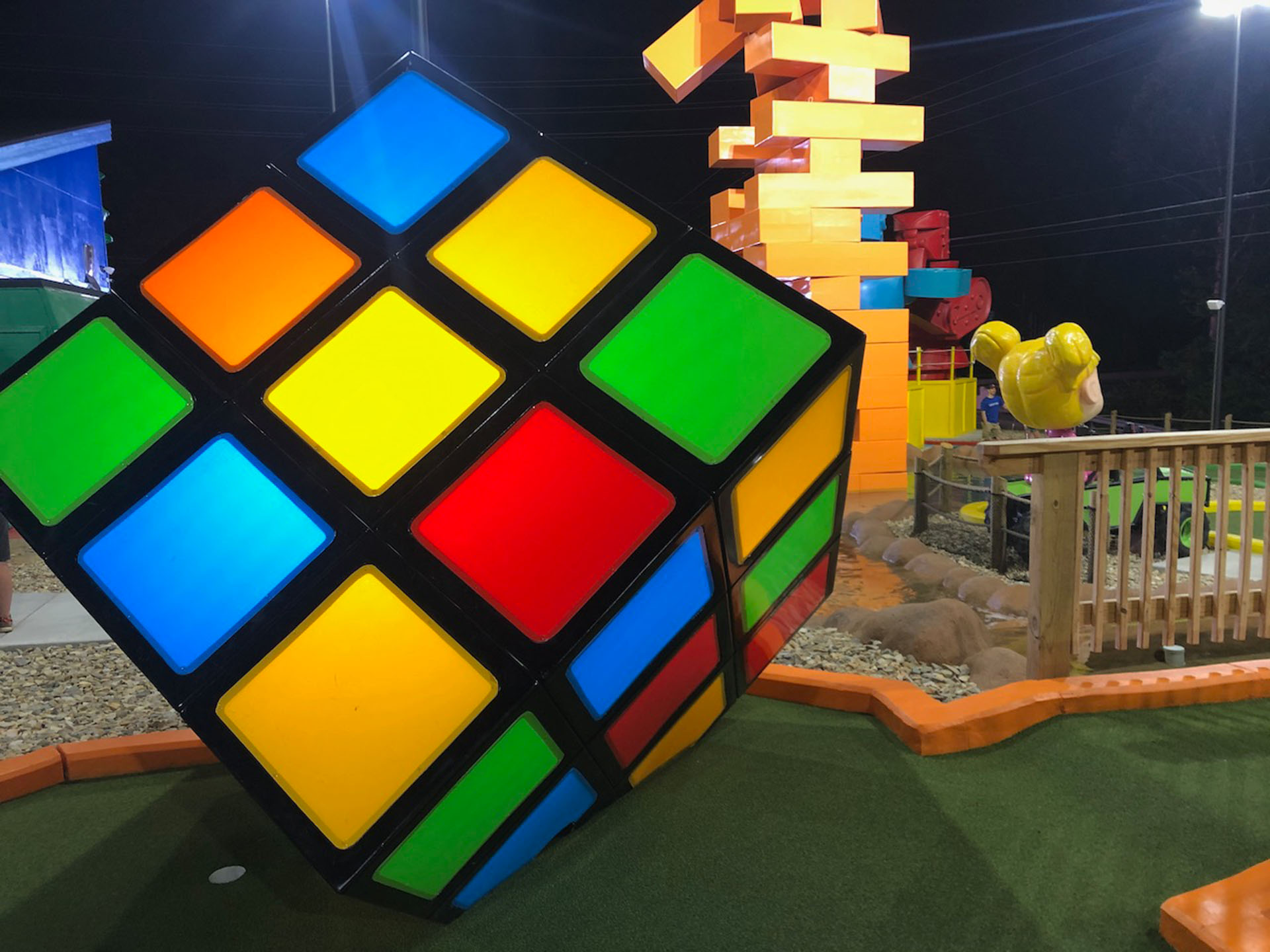 Toy Box Mini Golf, Pigeon TN Castle