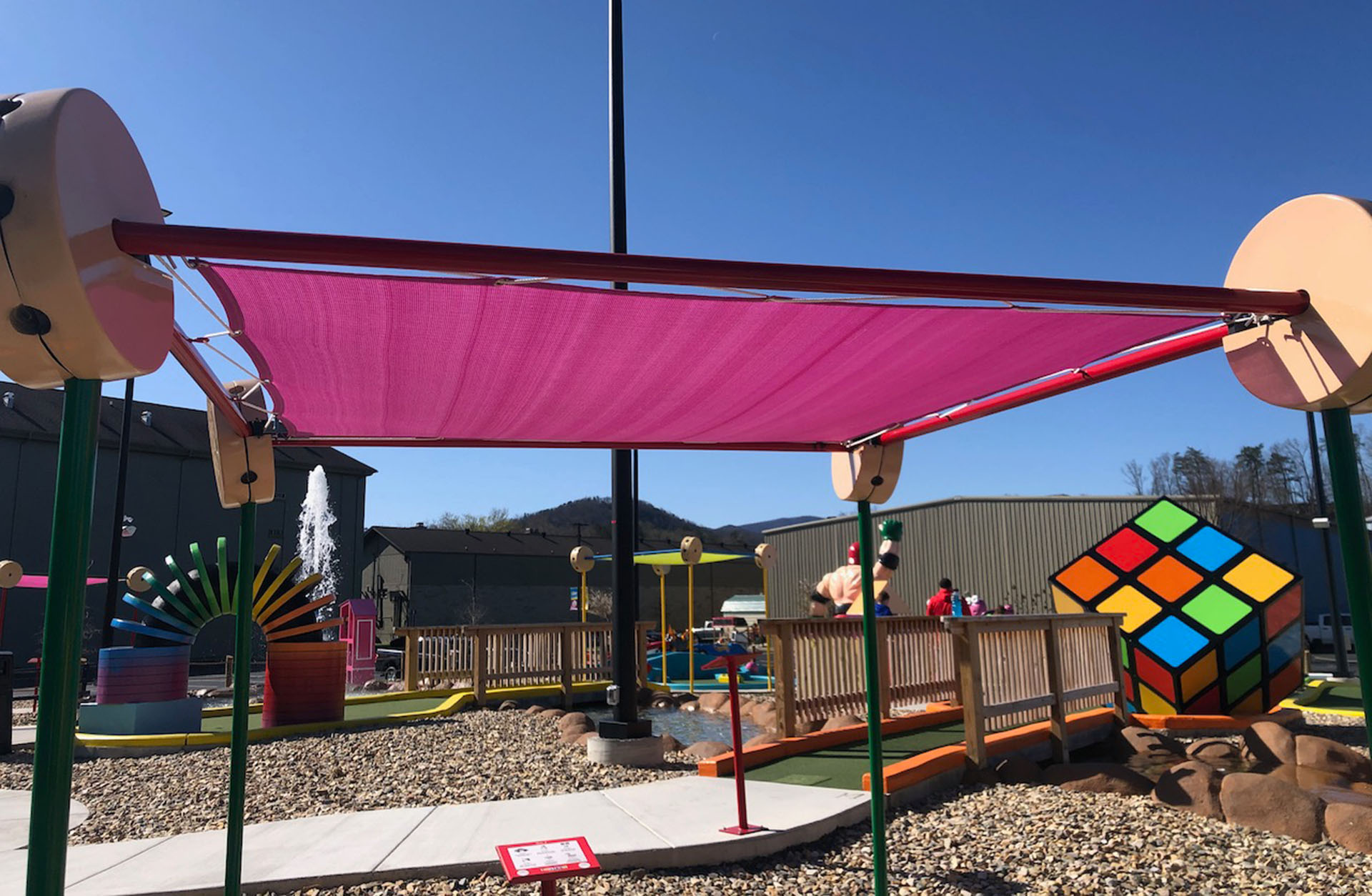 Toy Box Mini Golf, Pigeon TN Castle