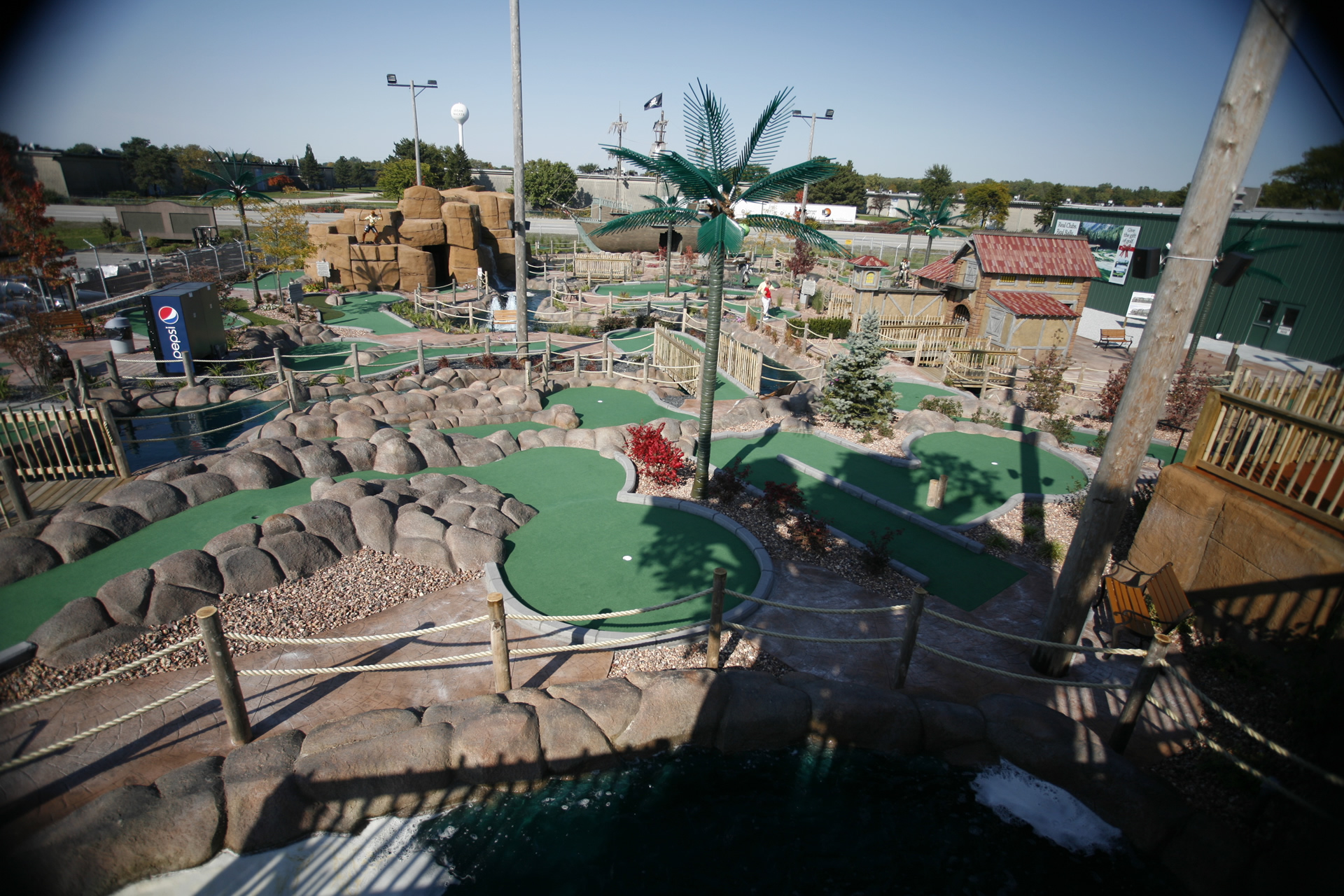 Mini Golf Windsor, Ontario, Canada On The Water Castle Golf